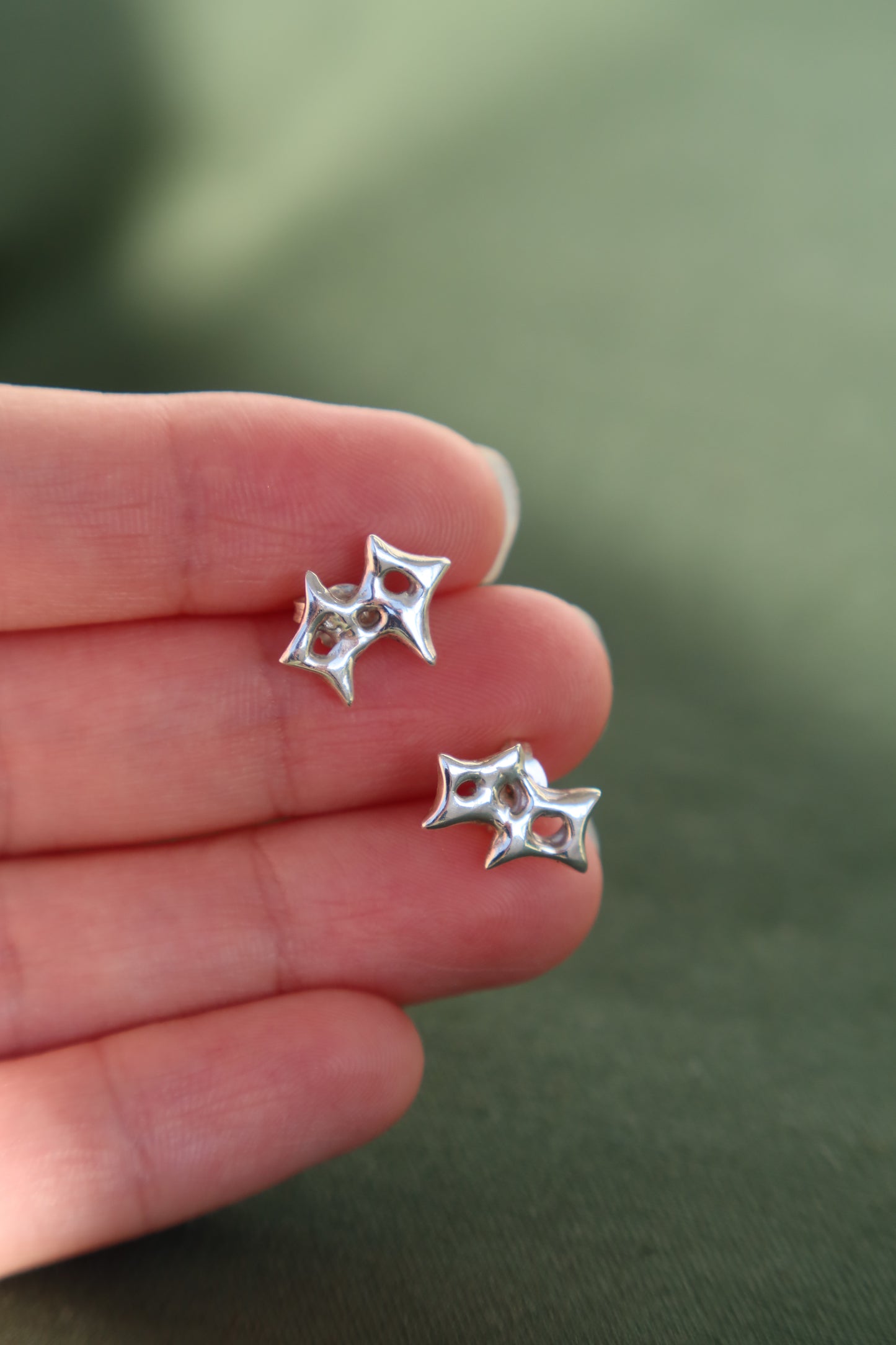 The X Star Earrings